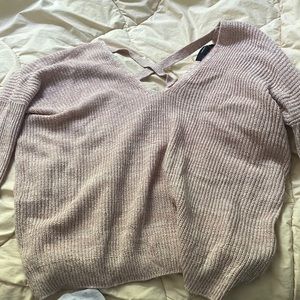 Forever 21 Pink Oversized Sweater
